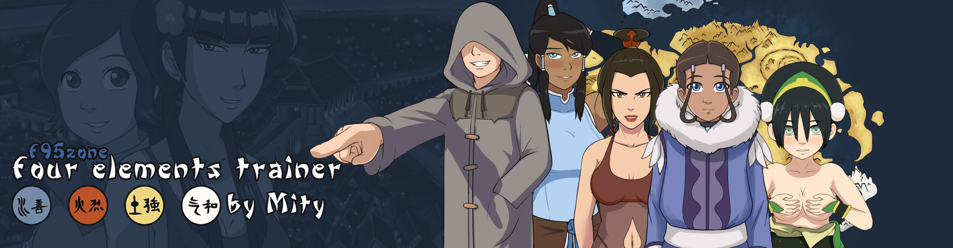 Four Elements Trainer — free Ren'Py adult game download