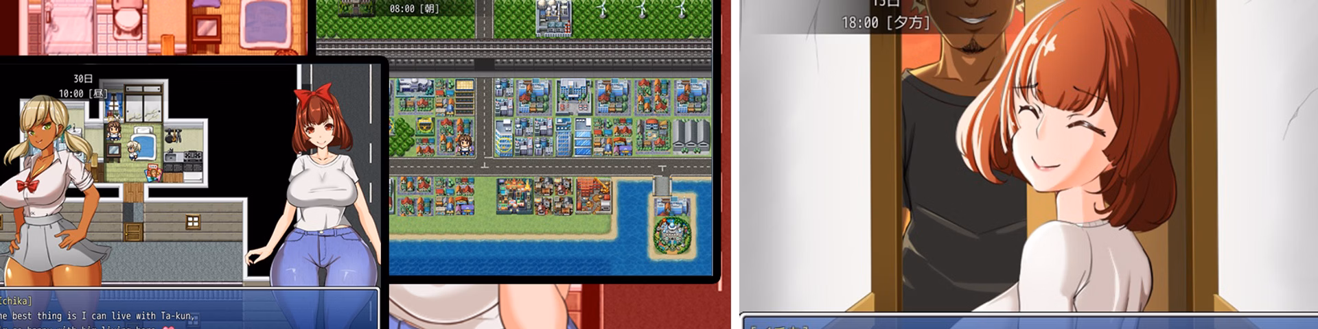TechnoBrake mini-games Collection — free RPGM adult game download