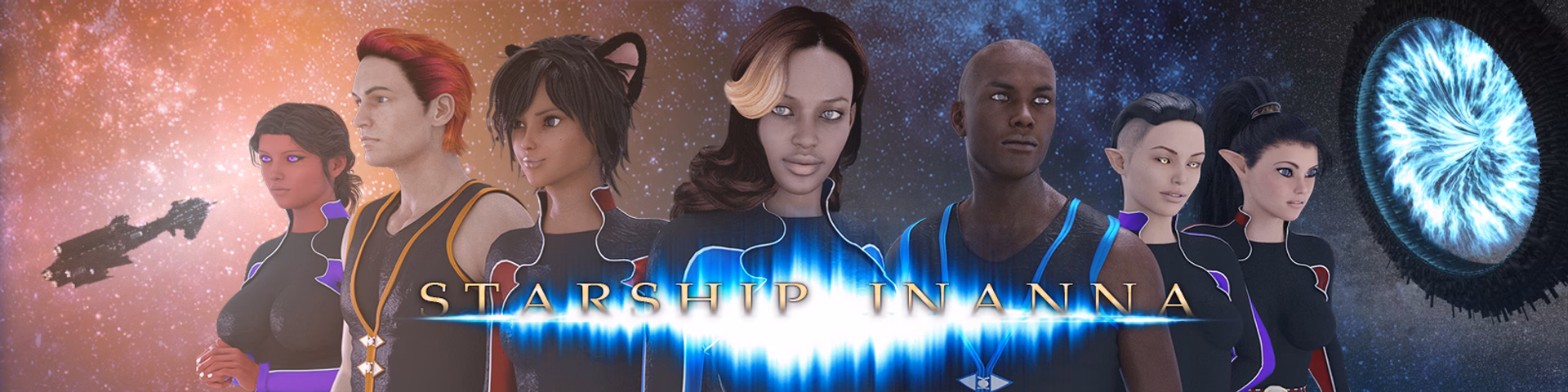 Starship Inanna — free Ren'Py adult game download