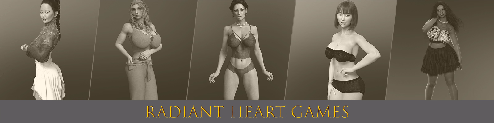 Golden Hearts and Dark Mysteries — free Ren'Py adult game download