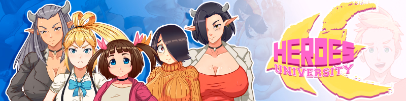Heroes University H — free Ren'Py adult game download