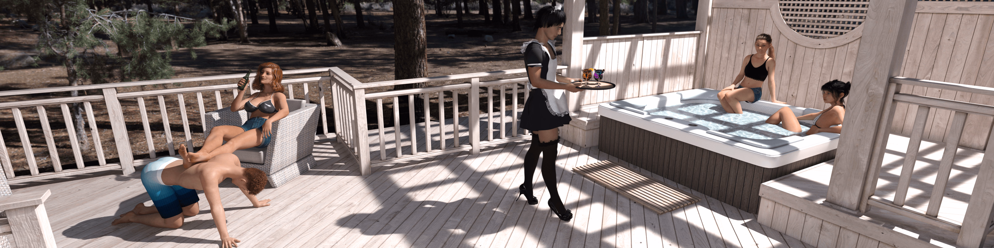 Second Class — free RPGM adult game download