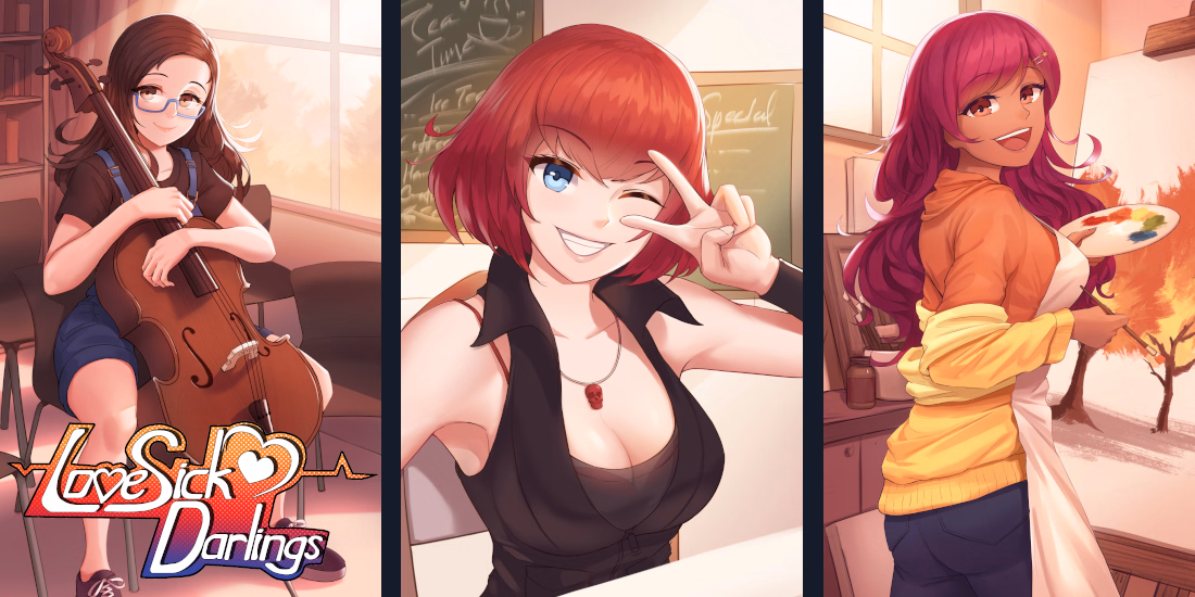 LoveSick Darlings — free Ren'Py adult game download