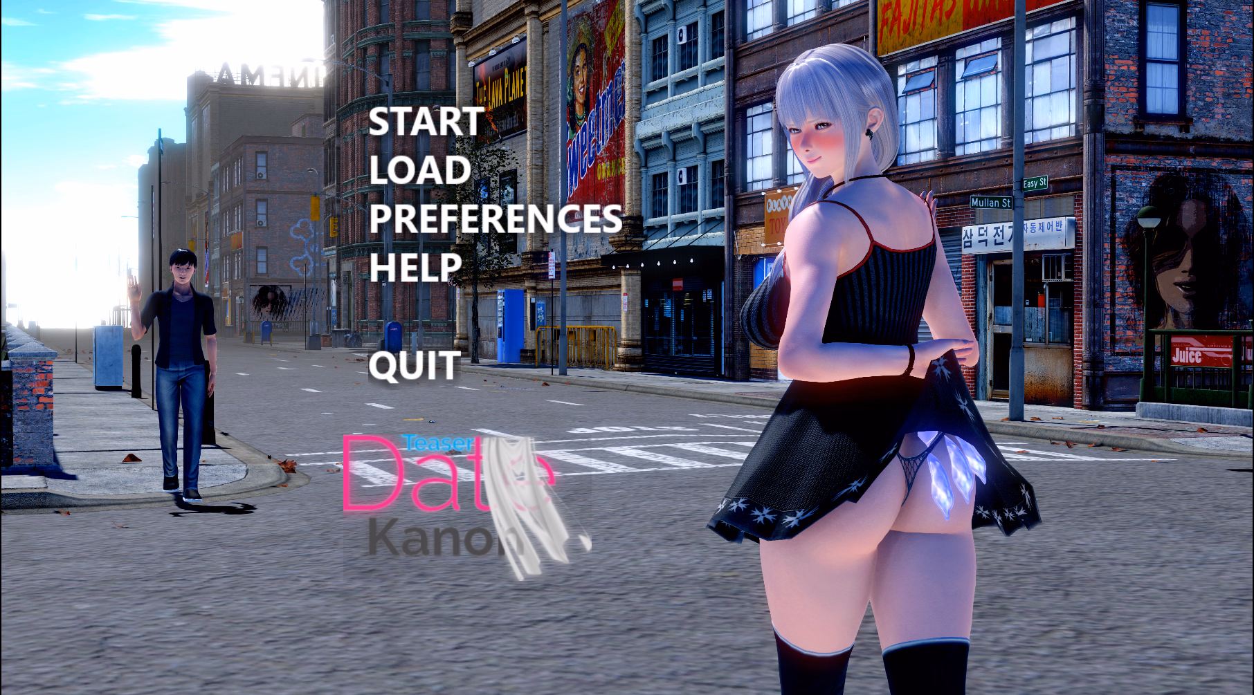 Teaser～Date～Kanon! — free Ren'Py adult game download