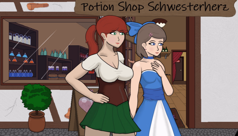 Potion Shop Schwesterherz — free Unity adult game download