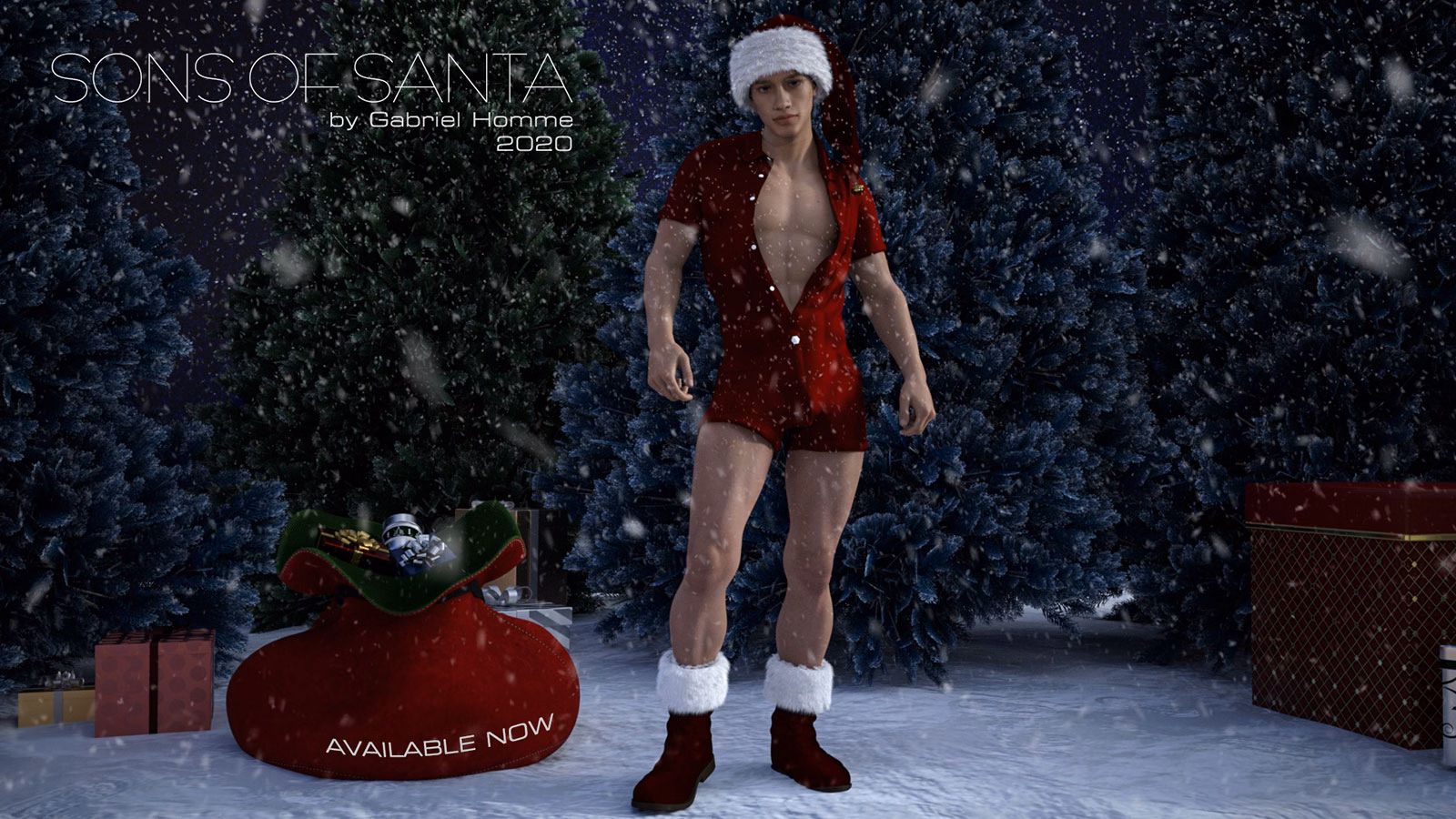 Sons of Santa 2020 — free Ren'Py adult game download