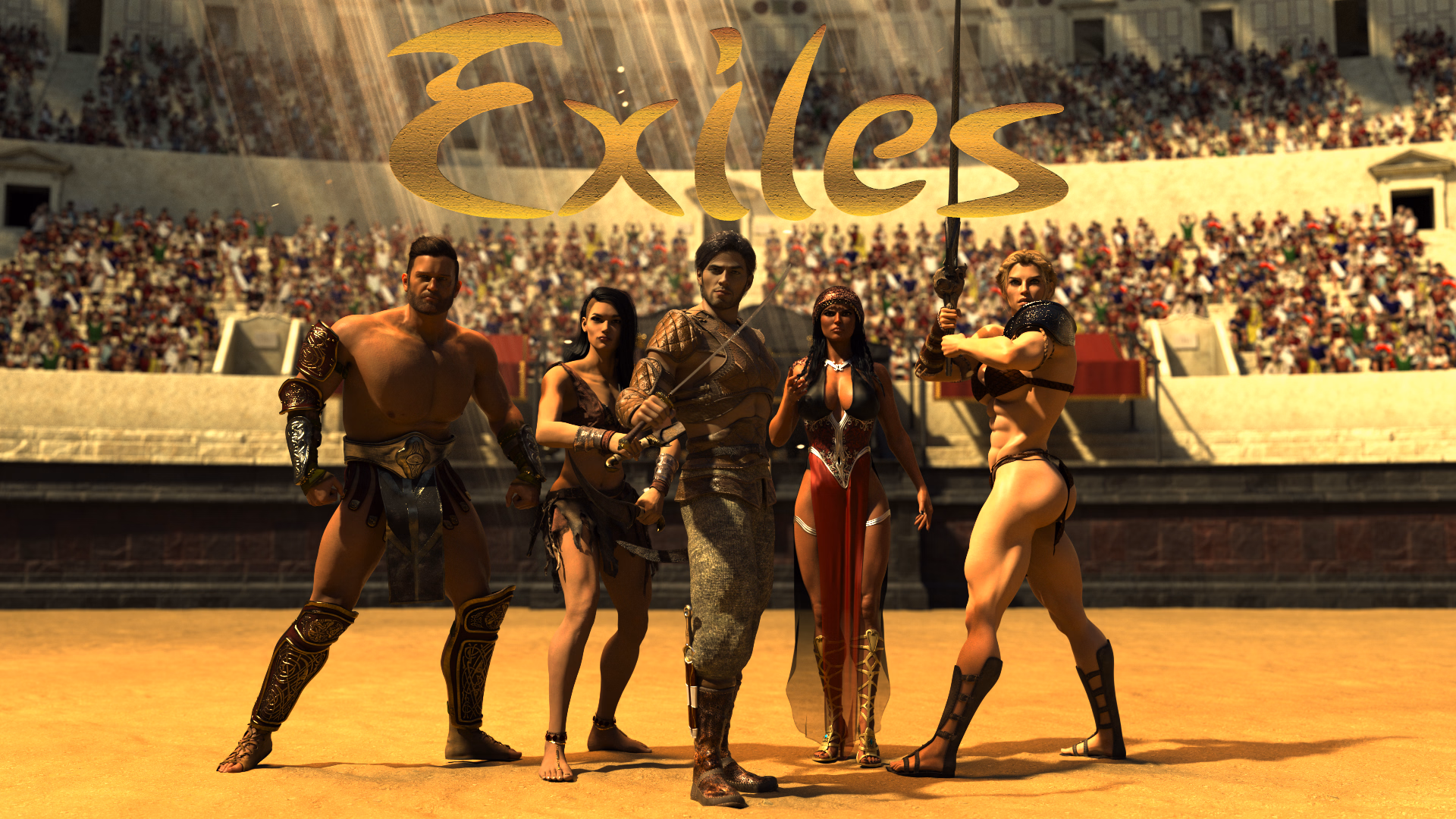 Exiles — free Ren'Py adult game download