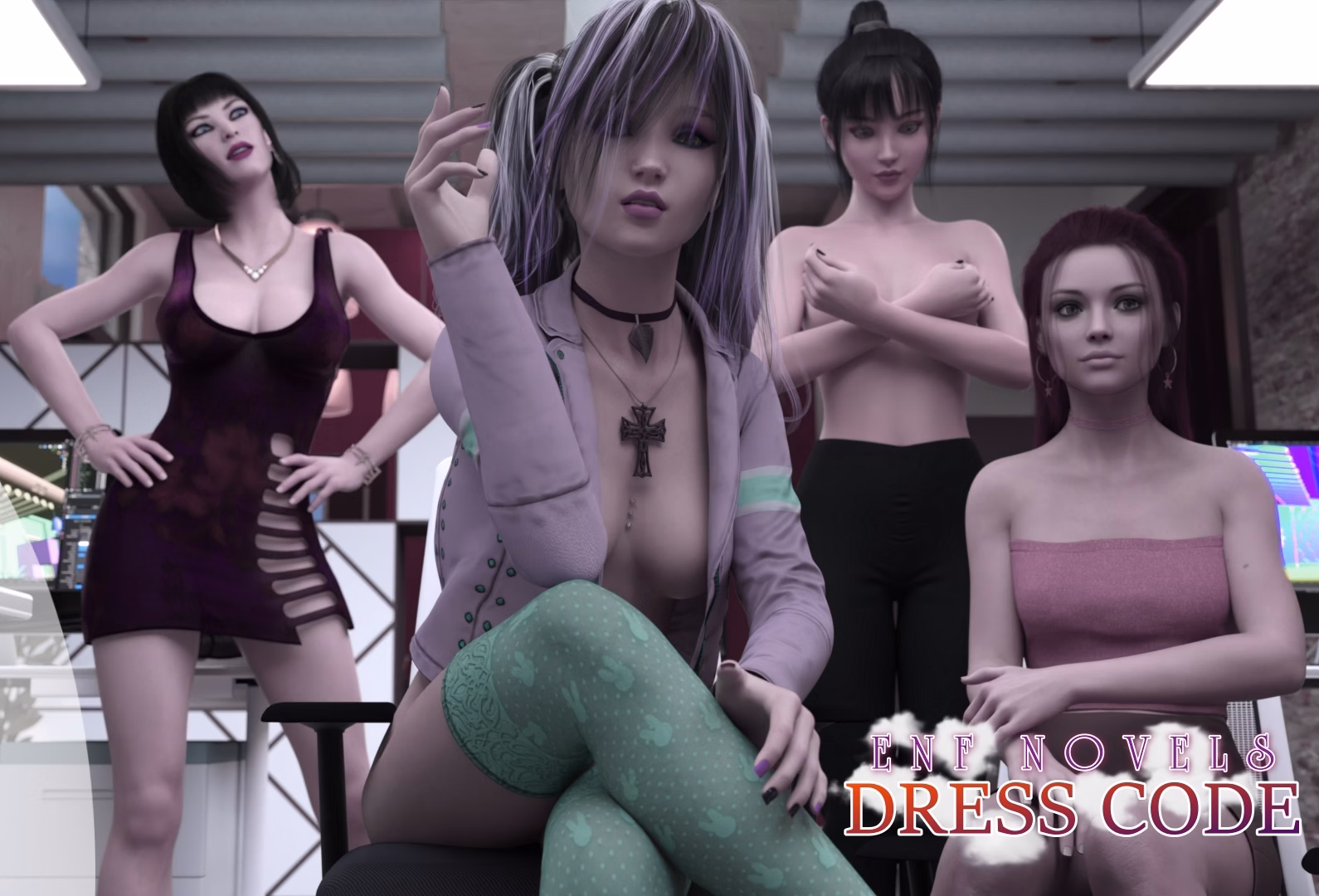ENF Novels: Dress Code + DLC — free Unity adult game download