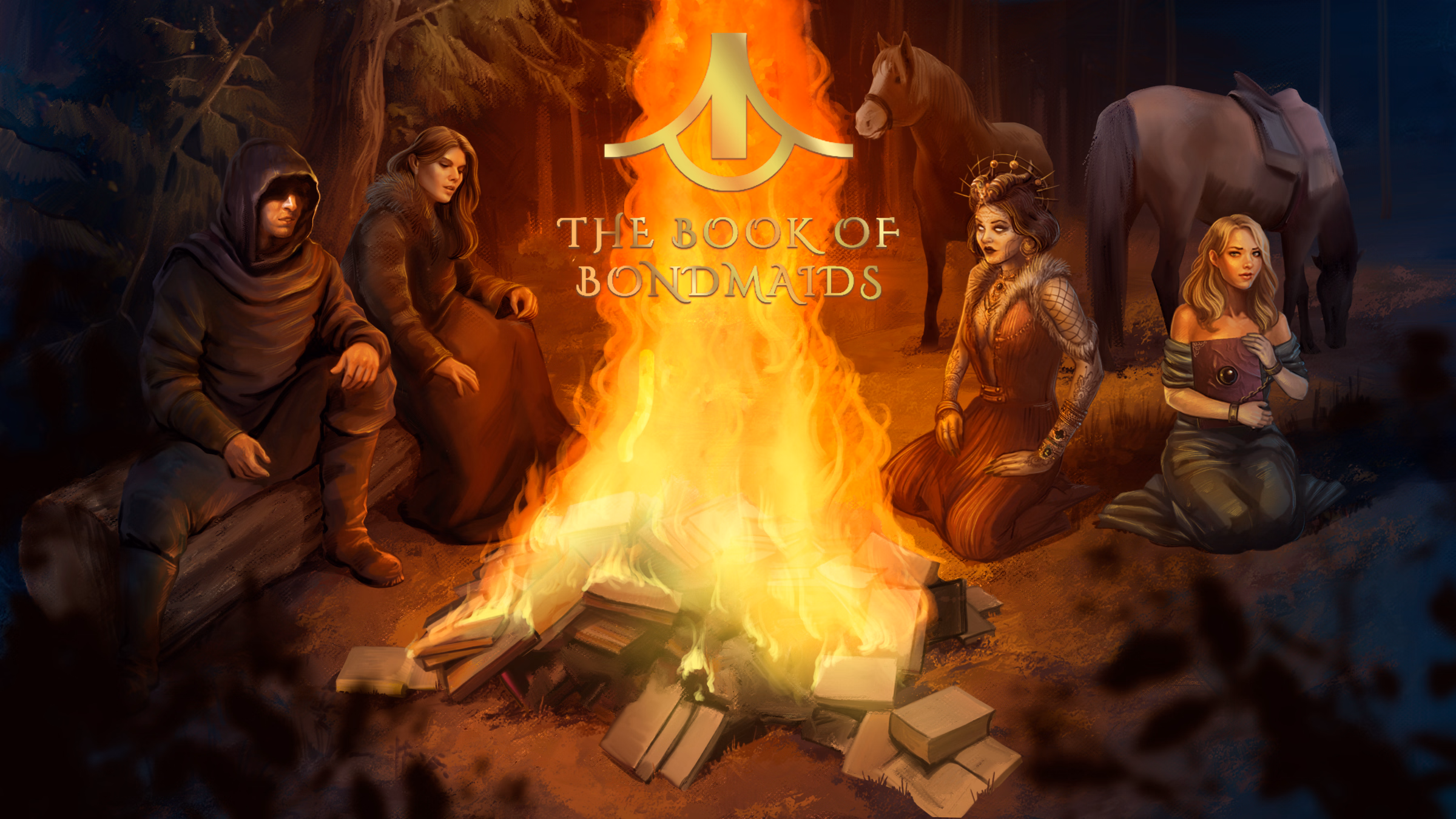 The Book of Bondmaids — free Ren'Py adult game download