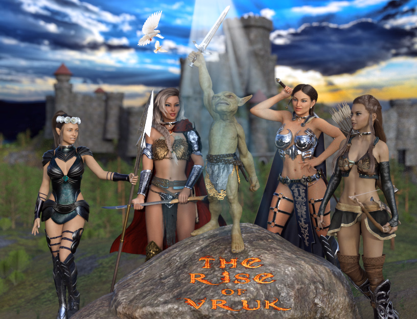 The Rise of Vruk — free RPGM adult game download