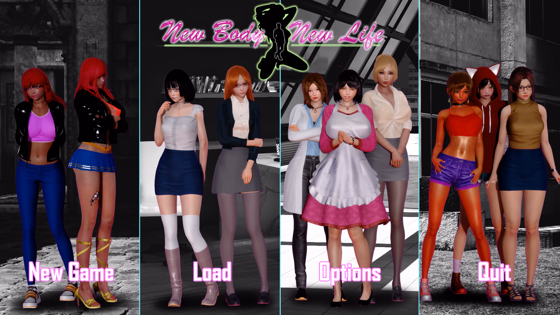 New Body — free Ren'Py adult game download