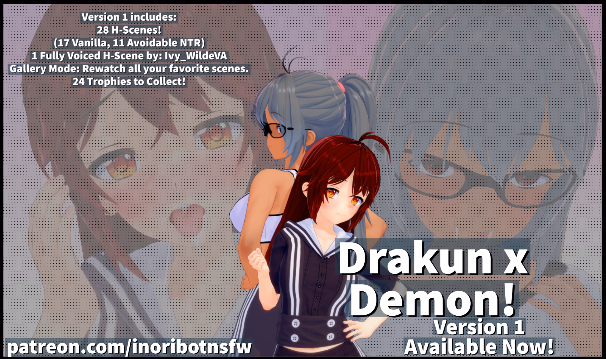 Drakun x Demon! I'll become the strongest mage in the world! — free Ren'Py adult game download