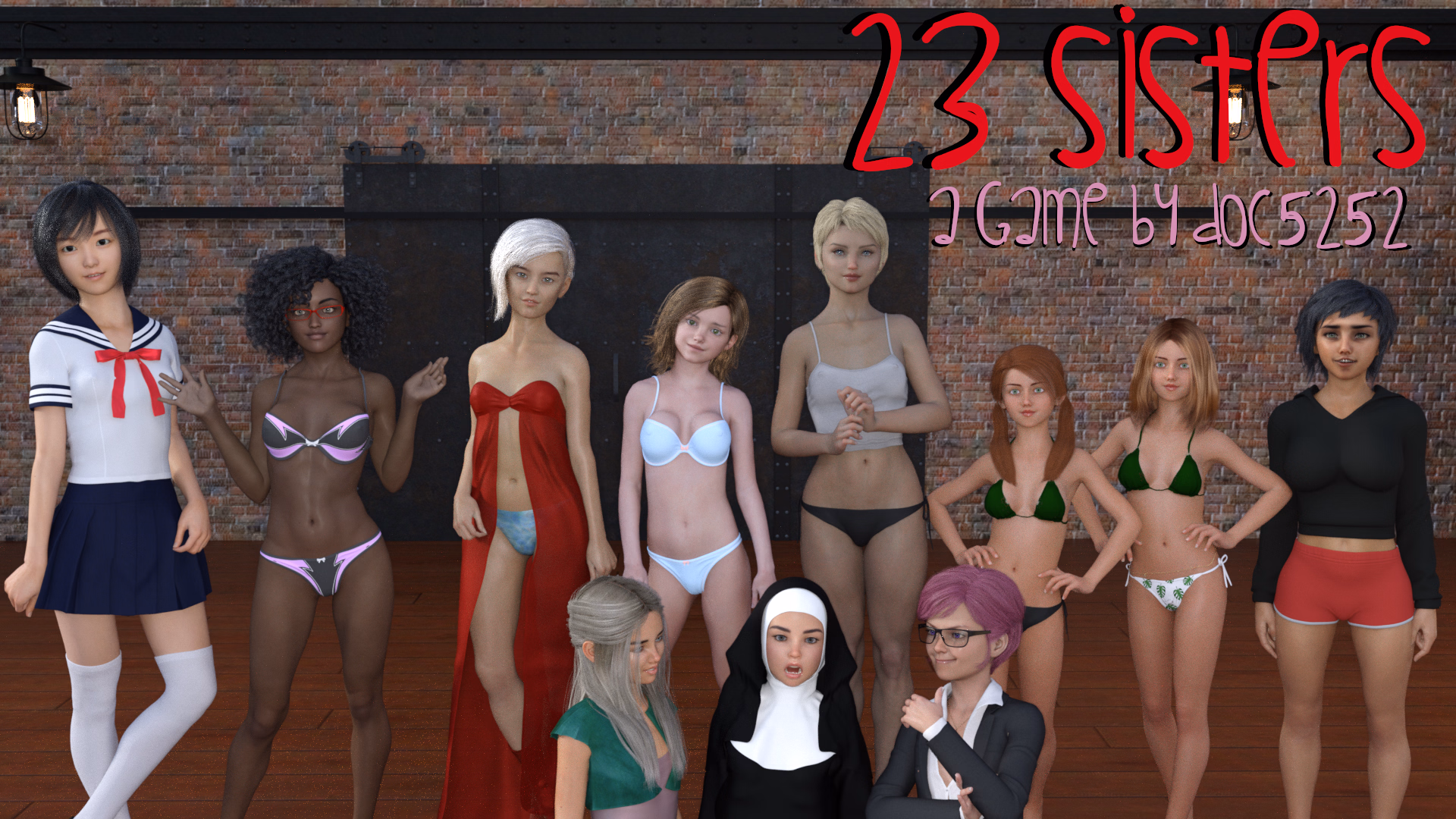 23 Sisters — free Ren'Py adult game download