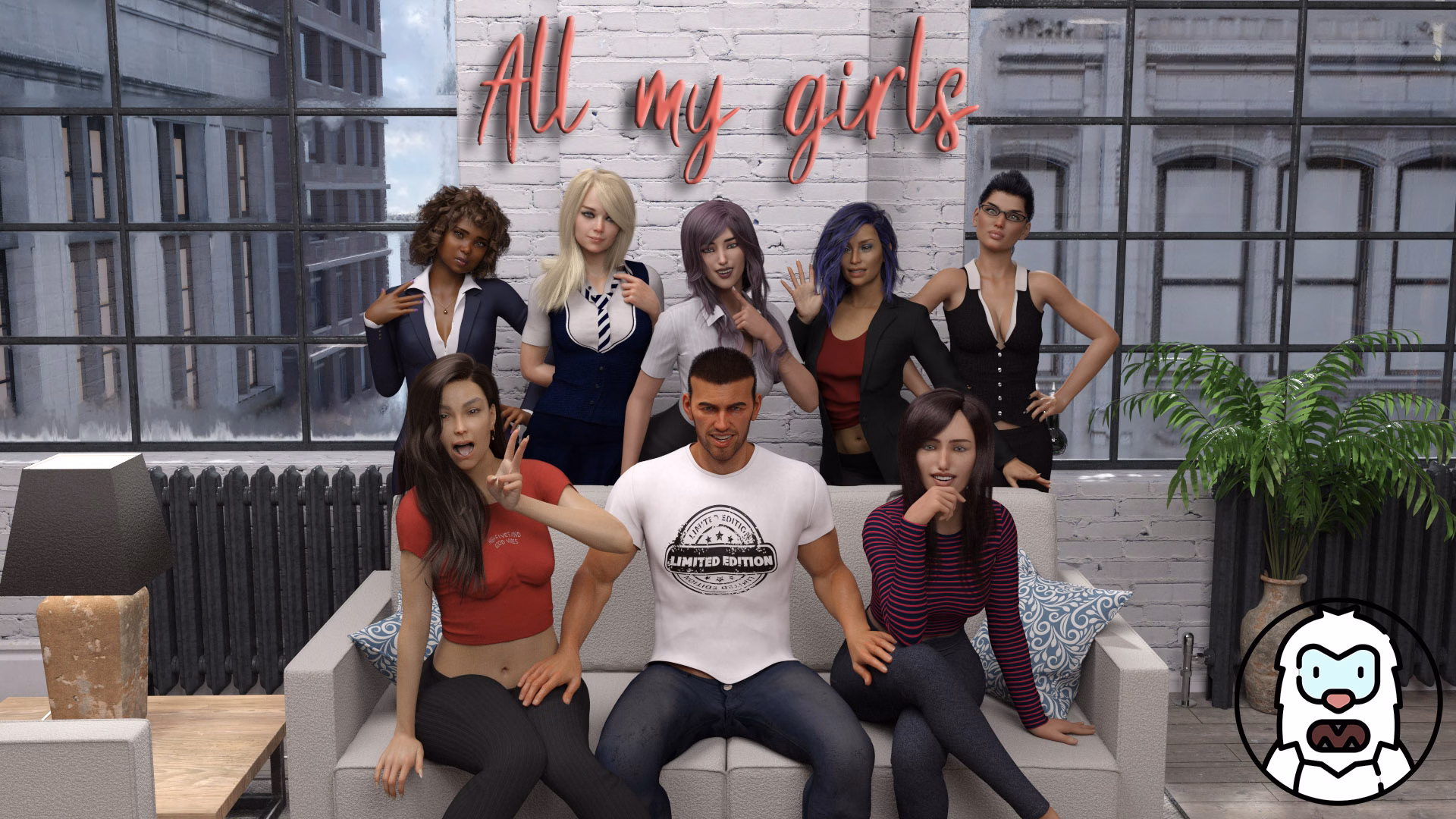 All My Girls — free Ren'Py adult game download