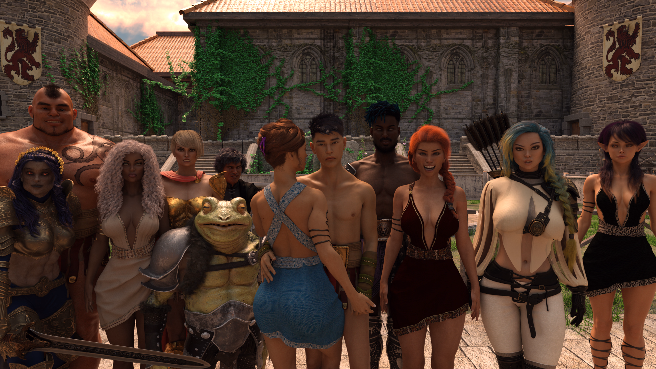 The Blades of Second Legion — free Ren'Py adult game download