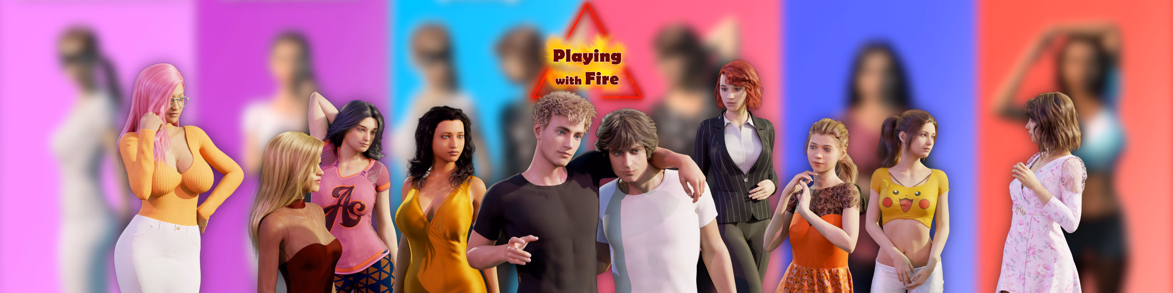 Playing with Fire — free Ren'Py adult game download