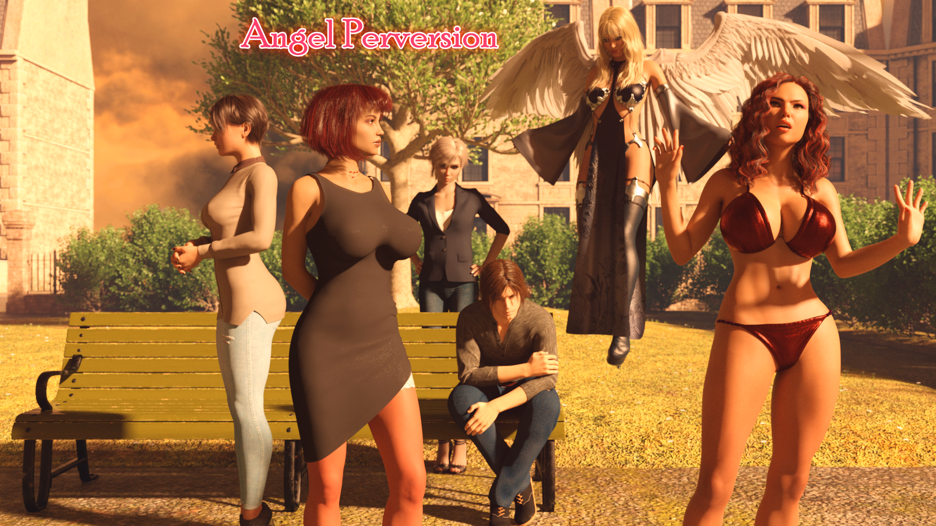 Angel Perversion — free Ren'Py adult game download