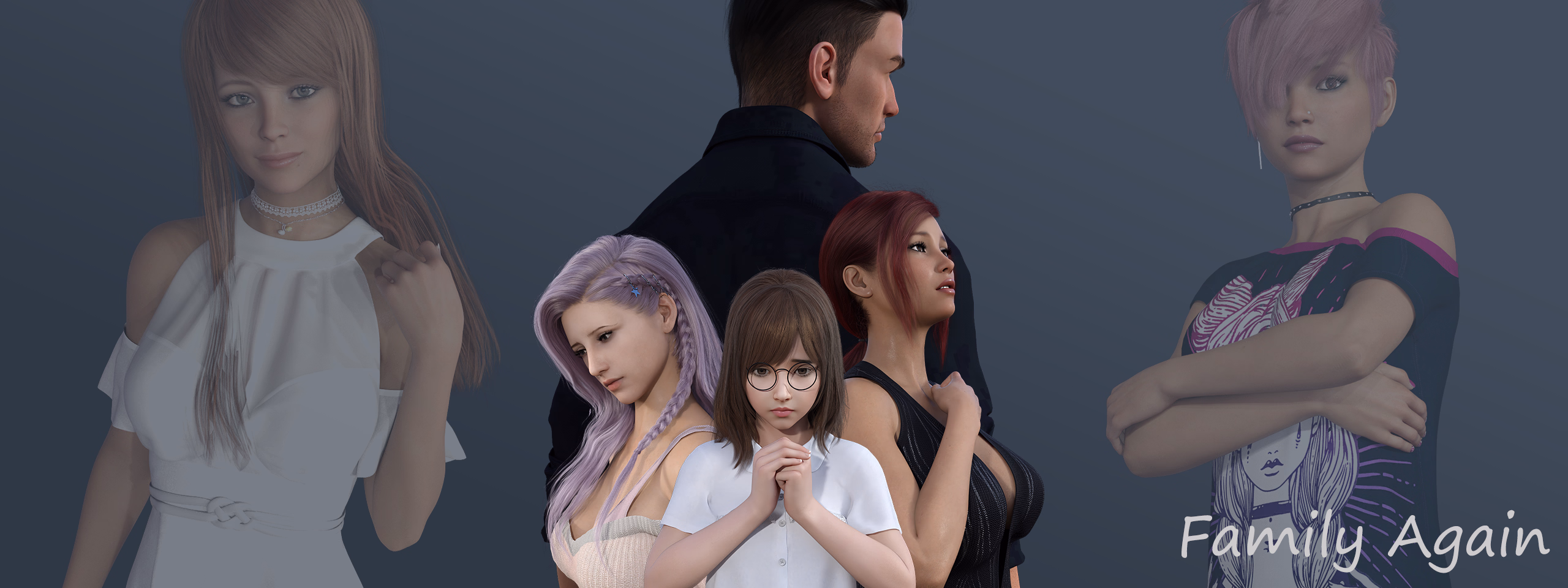 Family Again — free Ren'Py adult game download