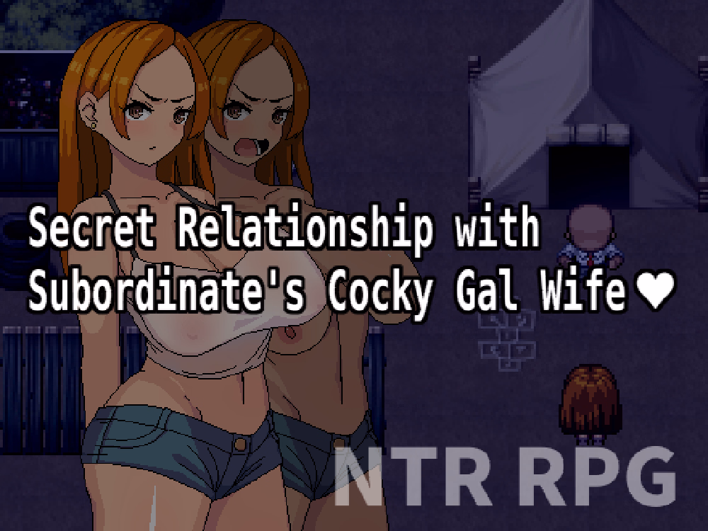 Secret Relationship with Subordinate's Cocky Gal Wife — free RPGM adult game download