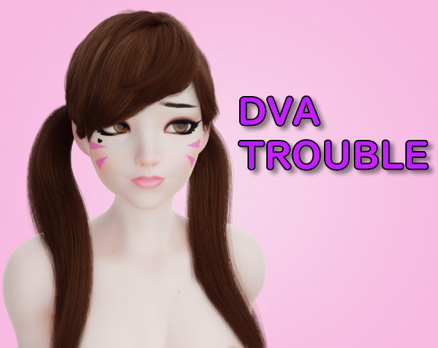Dva Trouble — free RPGM adult game download