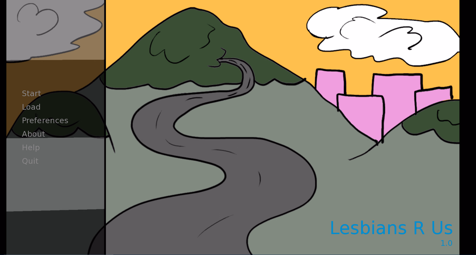 Lesbians R Us — free Ren'Py adult game download