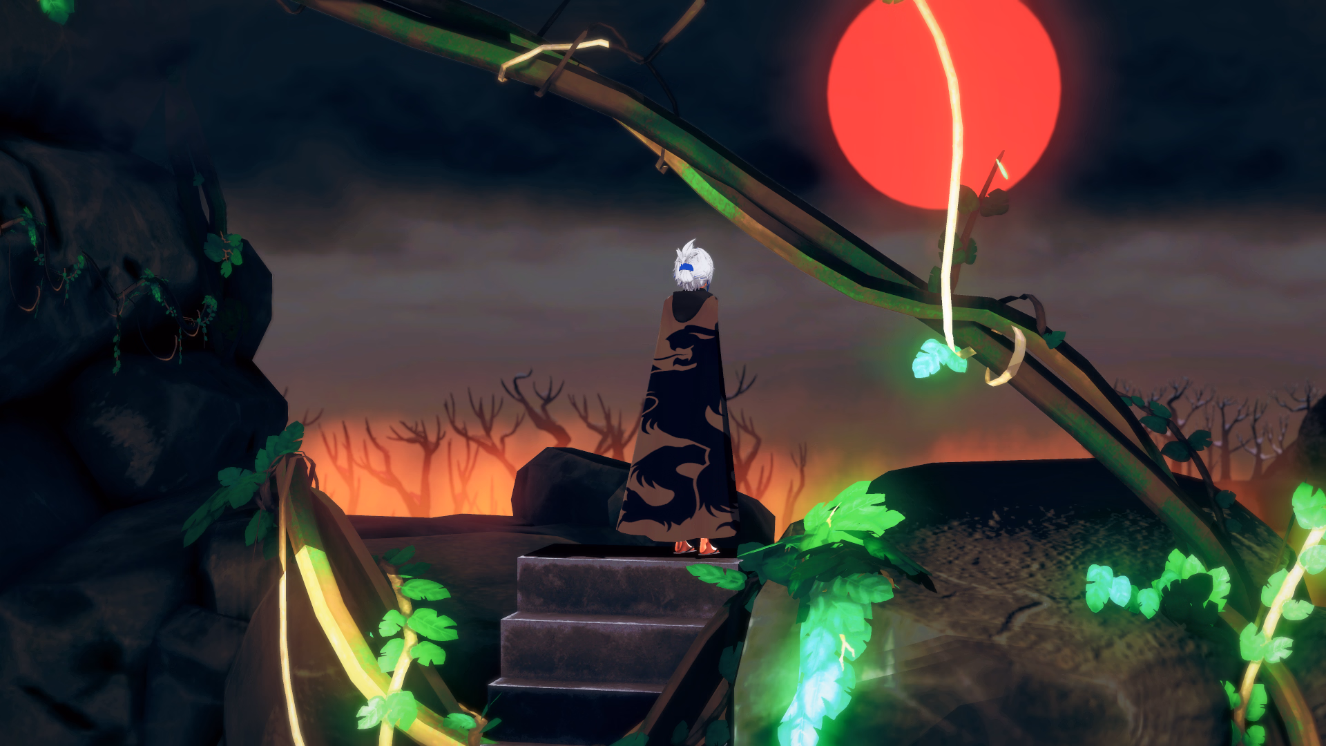Over the Ashes — free Ren'Py adult game download