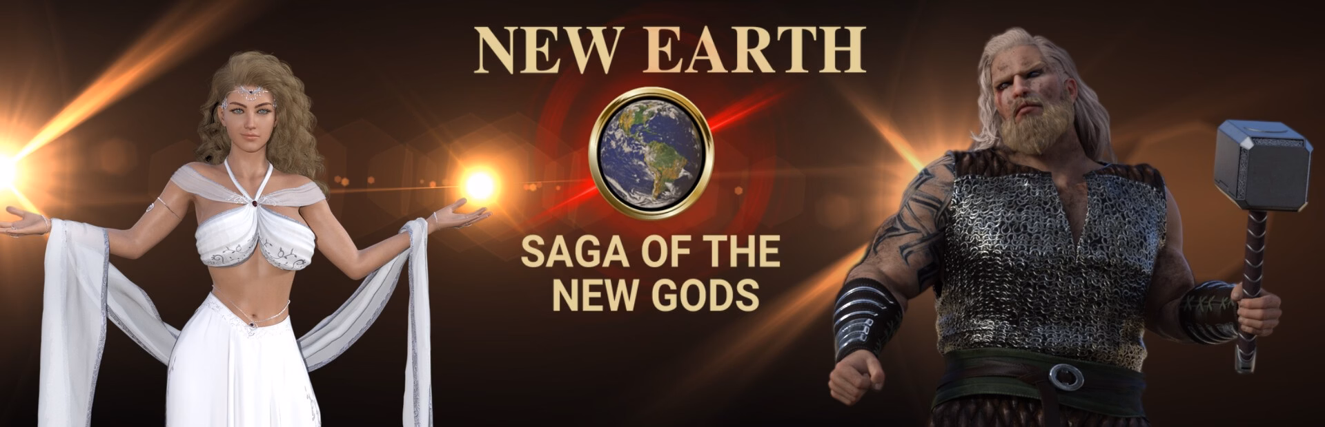New Earth Saga of the New Gods — free Ren'Py adult game download