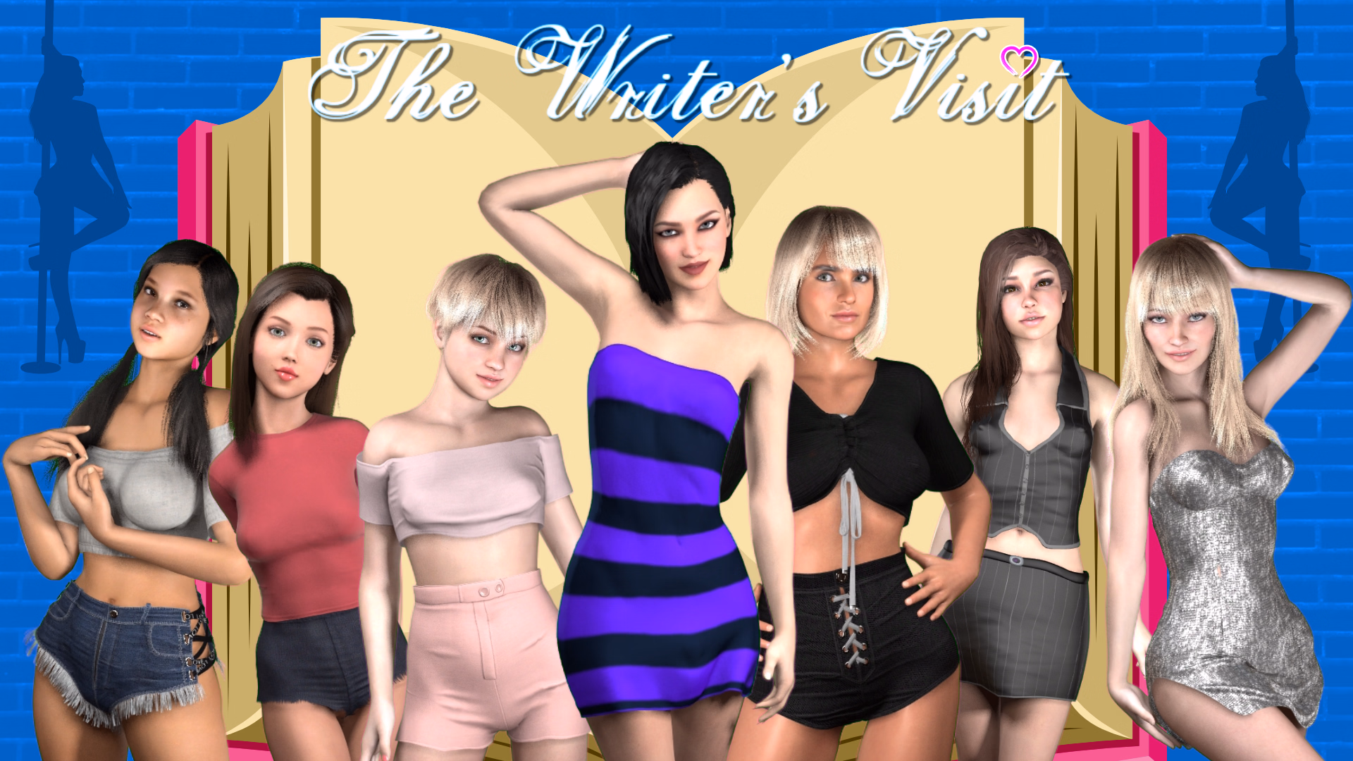The Writer's Visit — free Ren'Py adult game download