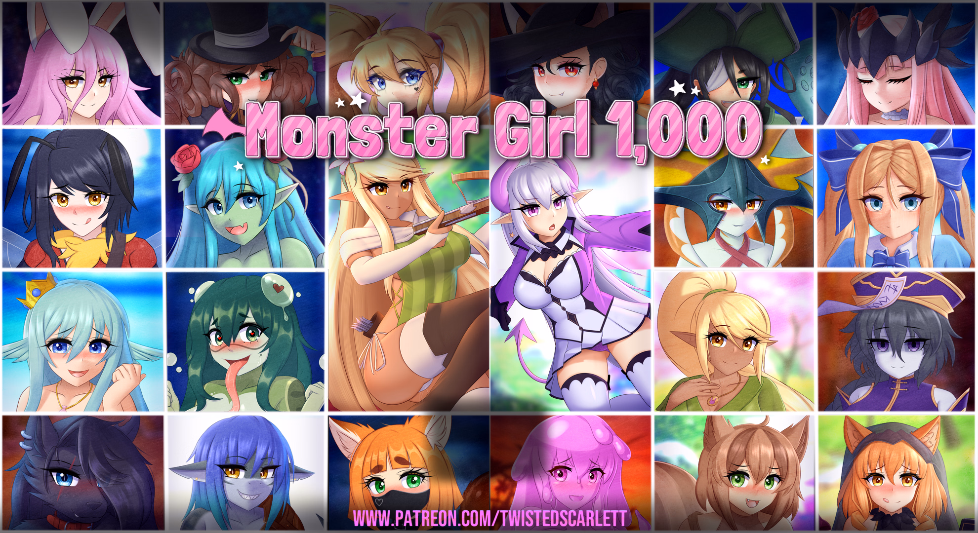 Monster Girl 1,000 — free RPGM adult game download