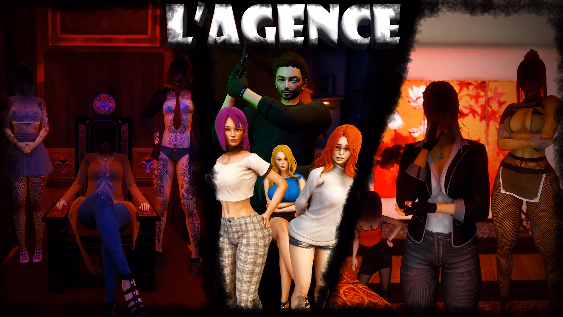L'Agence — free Ren'Py adult game download
