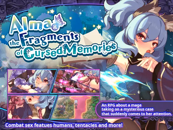 Alma and the Fragments of Cursed Memories — free RPGM adult game download