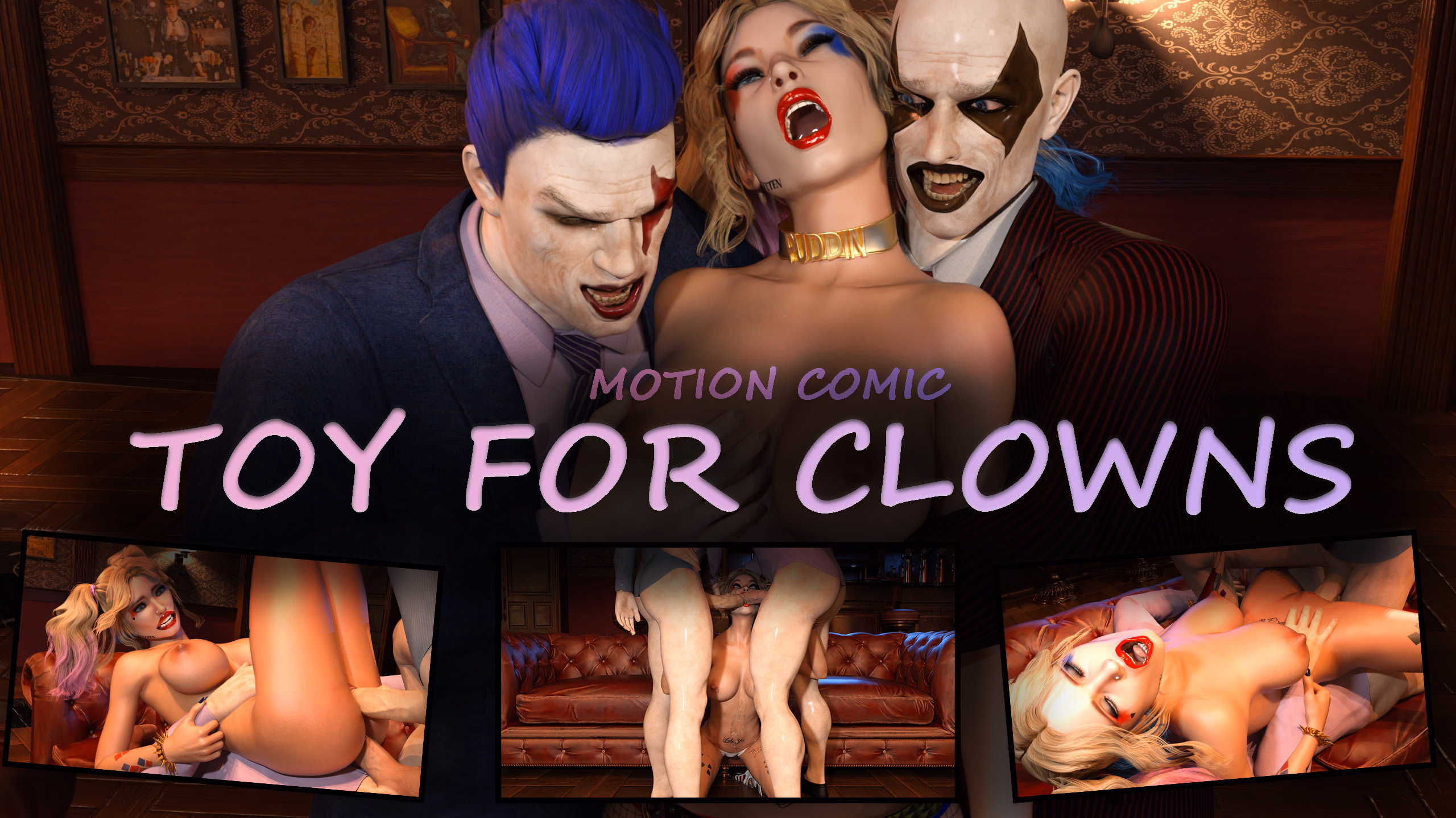 Toy For Clowns: Motion Comic — free Unity adult game download
