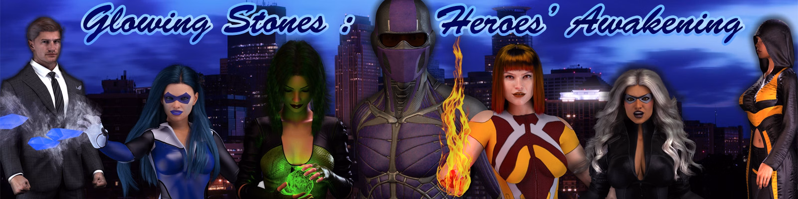 Glowing Stones : Heroes' Awakening — free Ren'Py adult game download