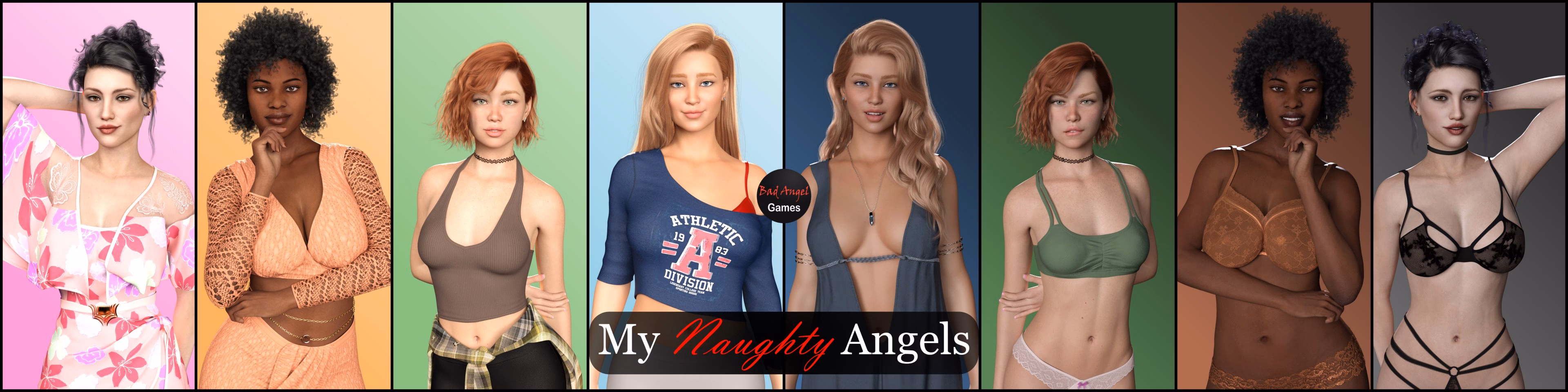 My Naughty Angels — free Ren'Py adult game download