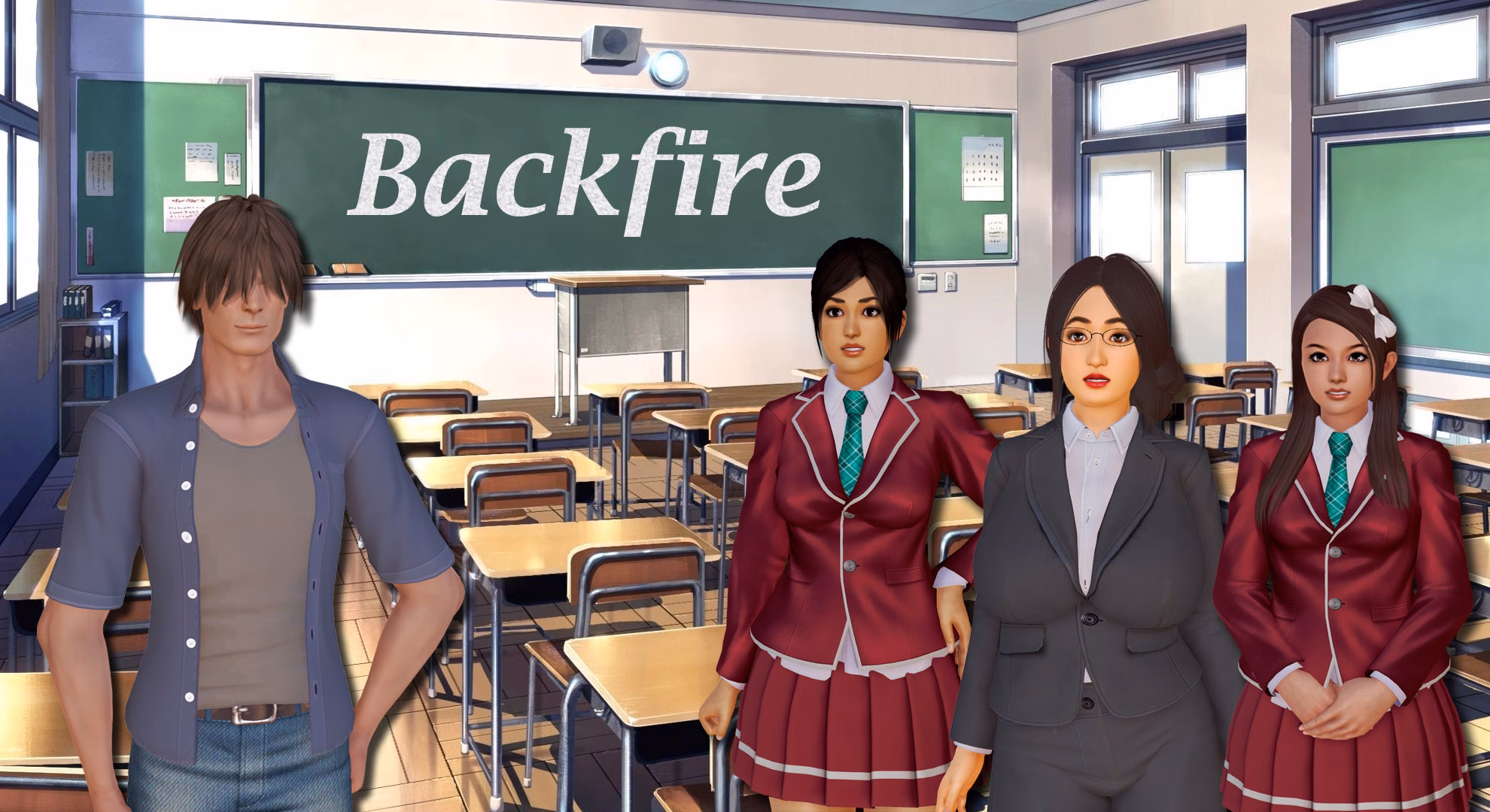 Backfire — free Ren'Py adult game download