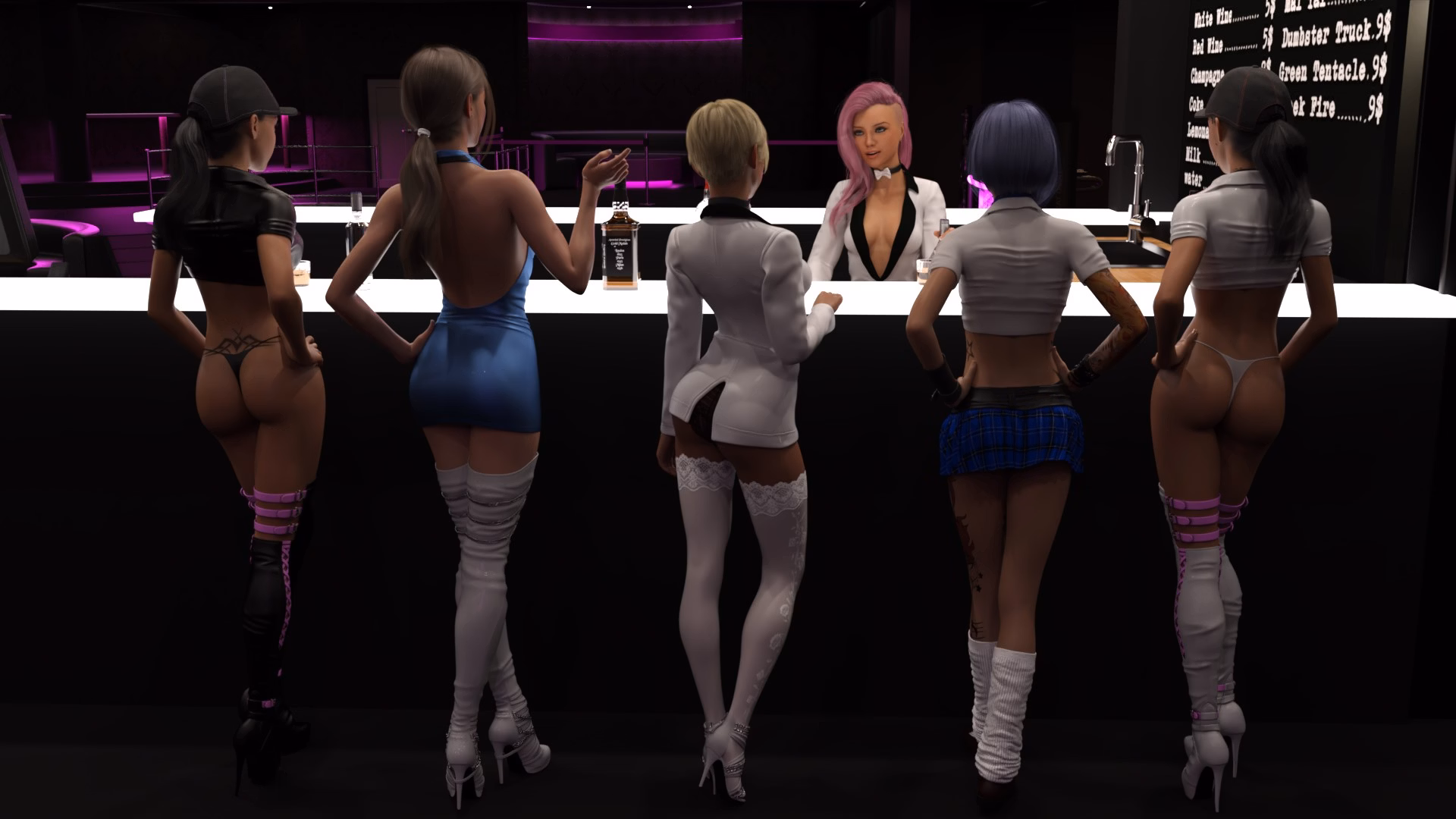 Mastering the Pink Box — free Ren'Py adult game download