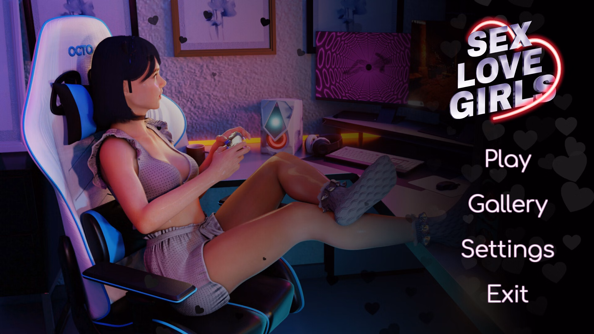 Sex, Love & Girls — free Unity adult game download