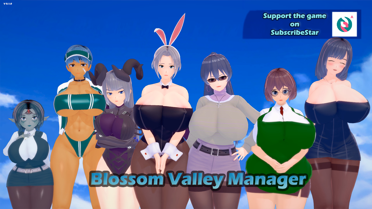 Blossom Valley Manager — free RPGM adult game download