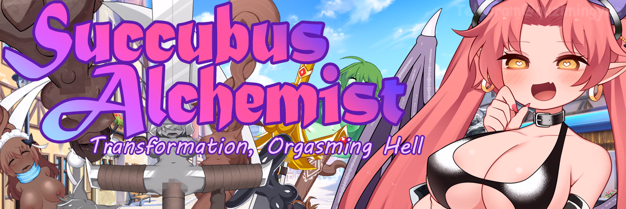 Succubus Alchemist: Transformation, Orgasming Hell — free RPGM adult game download