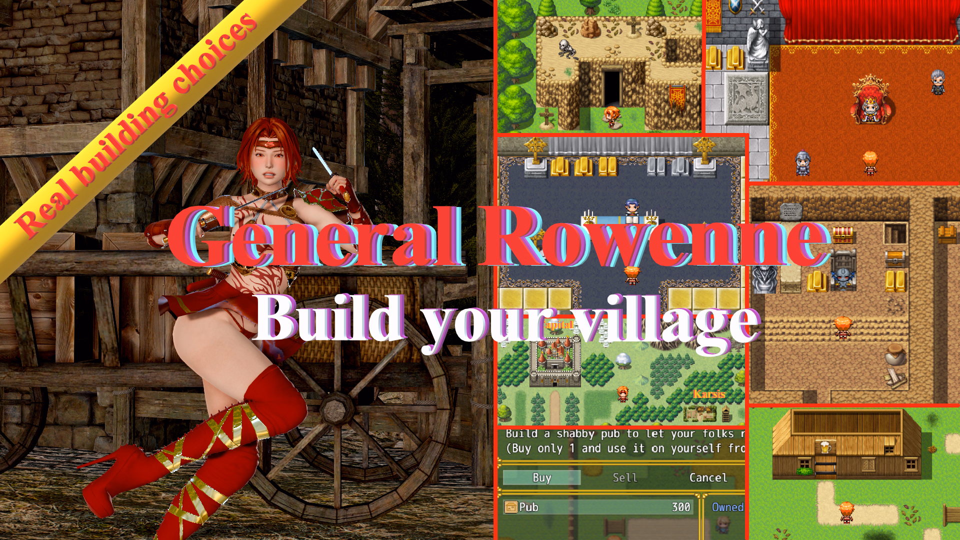 General Rowenne — free RPGM adult game download
