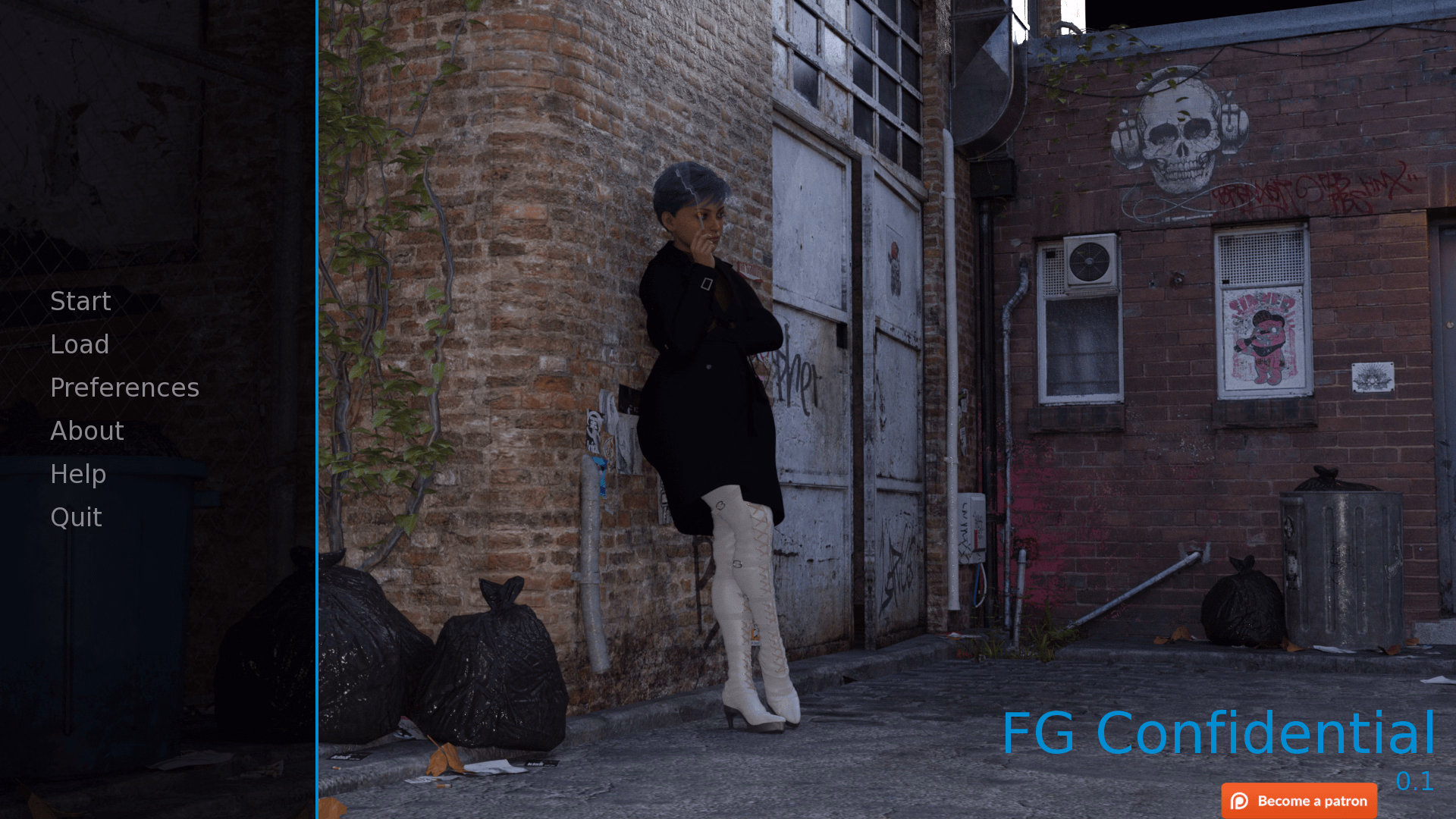 FG Confidential — free Ren'Py adult game download