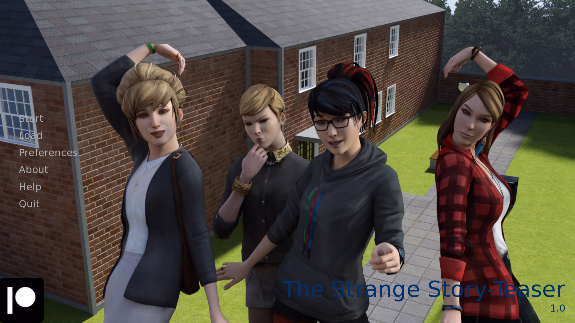 The Strange Story — free Ren'Py adult game download