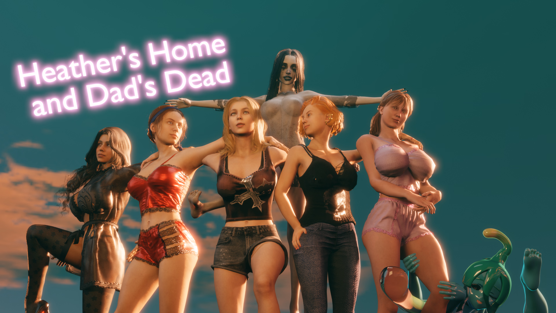 Heather's Home and Dad's Dead — free Ren'Py adult game download