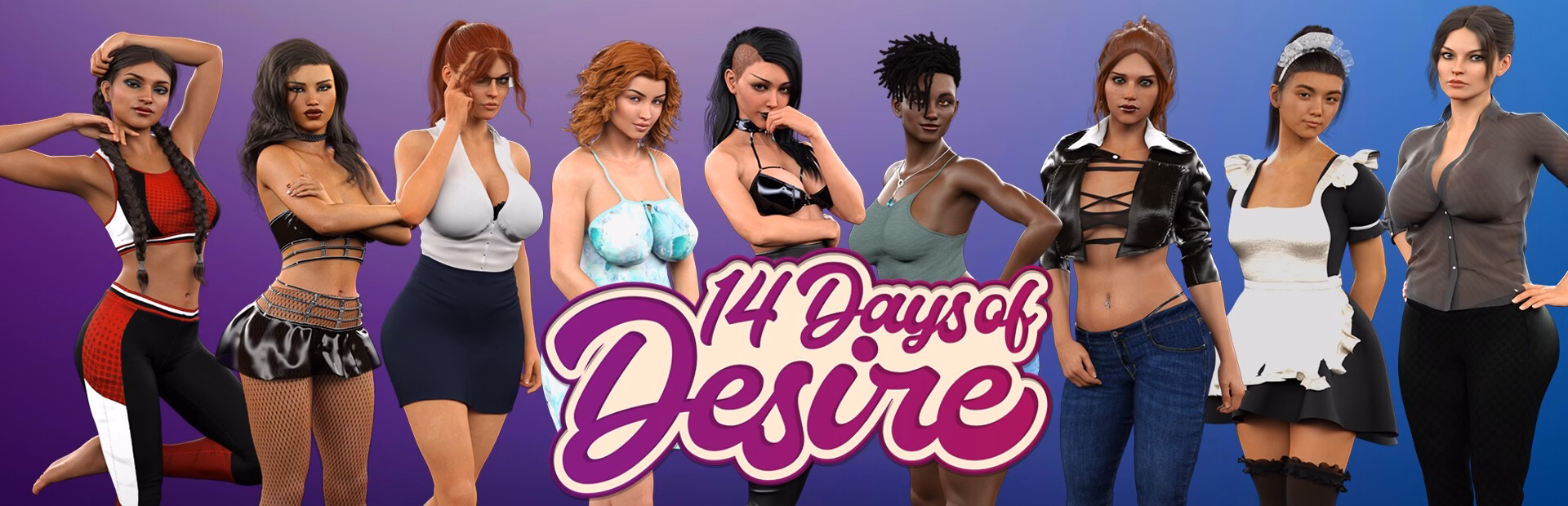 14 Days of Desire — free Ren'Py adult game download