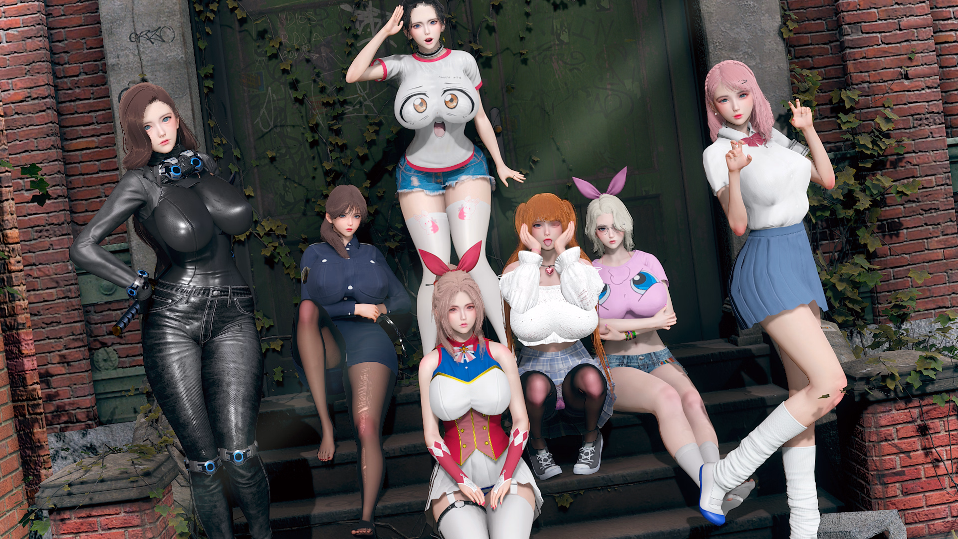 The Mystery Villa — free Ren'Py adult game download