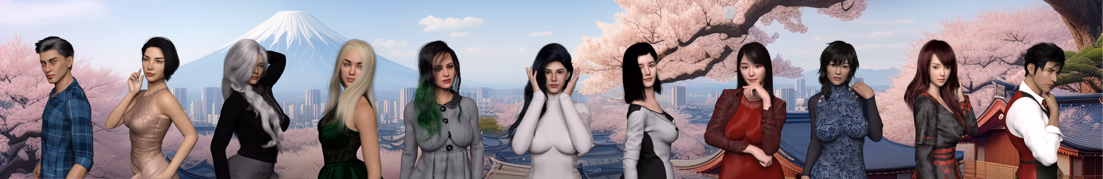 Beginnings in Japan — free Ren'Py adult game download
