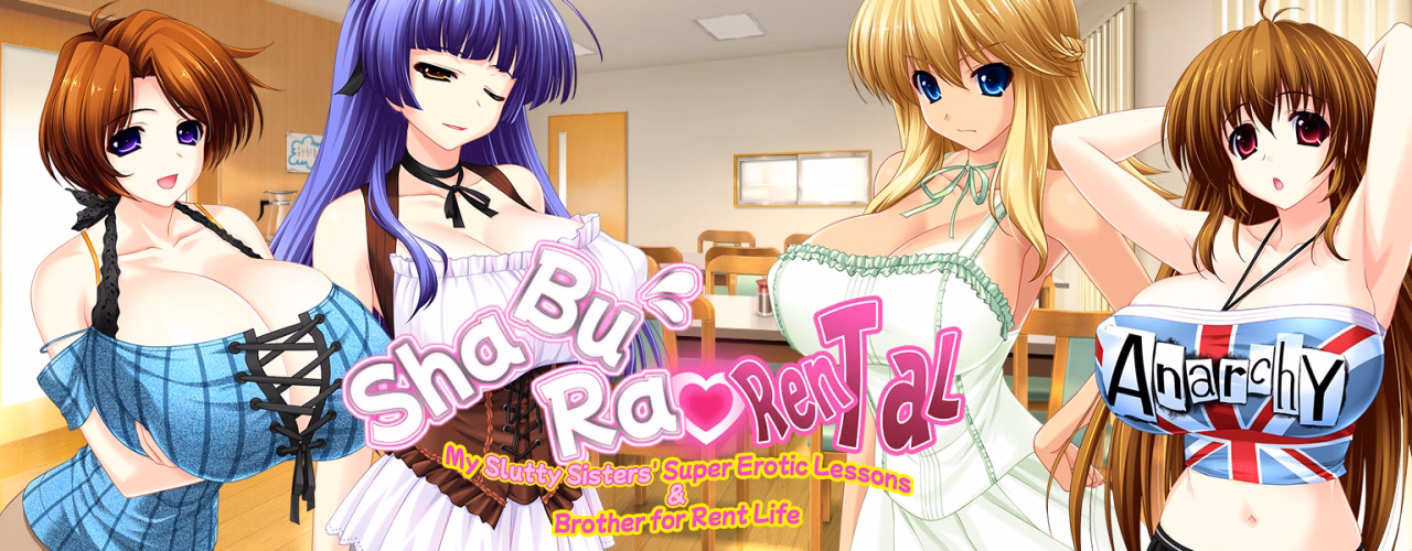 Shabura Rental ~My Slutty Sisters’ Super Erotic Lessons & Brother for Rent Life~