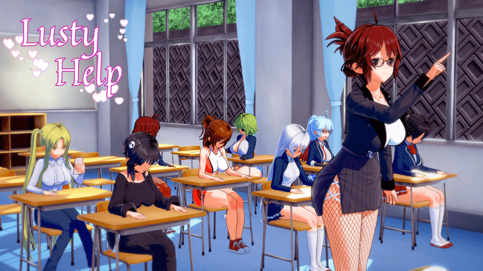 Lusty Help — free Ren'Py adult game download