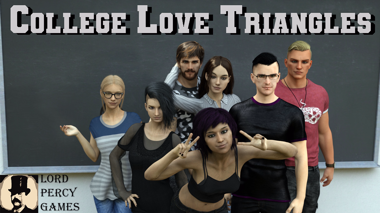College Love Triangles — free Ren'Py adult game download