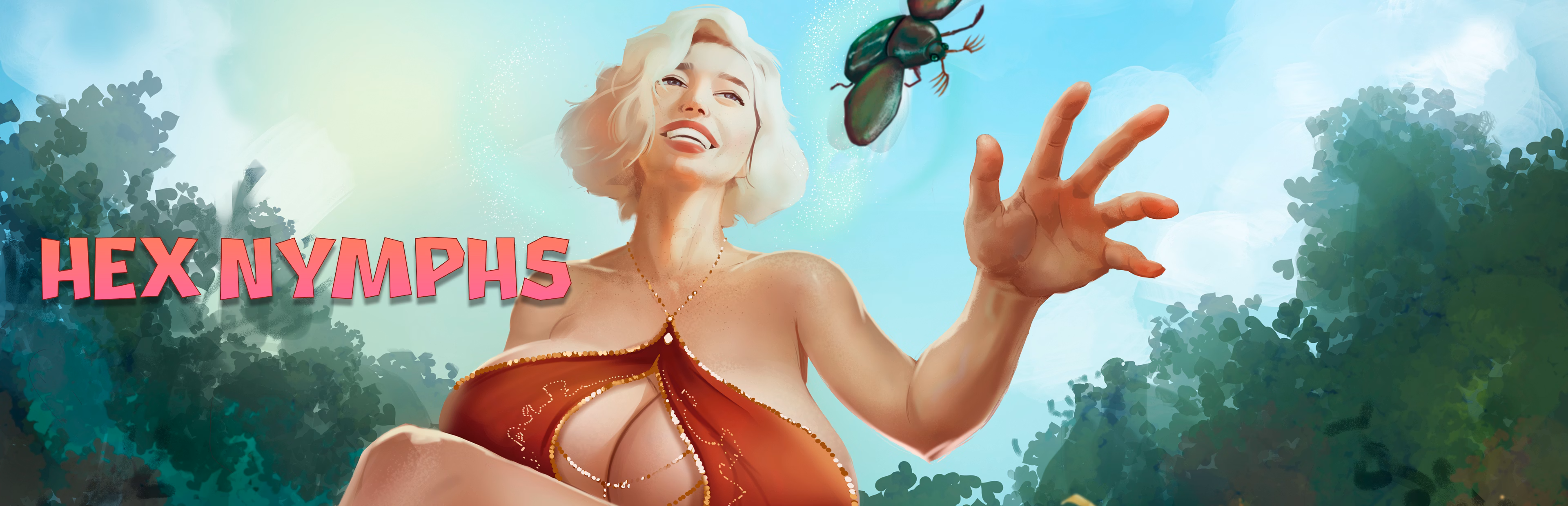 Hex Nymphs: The Luna Moonslay Chronicles — free Ren'Py adult game download